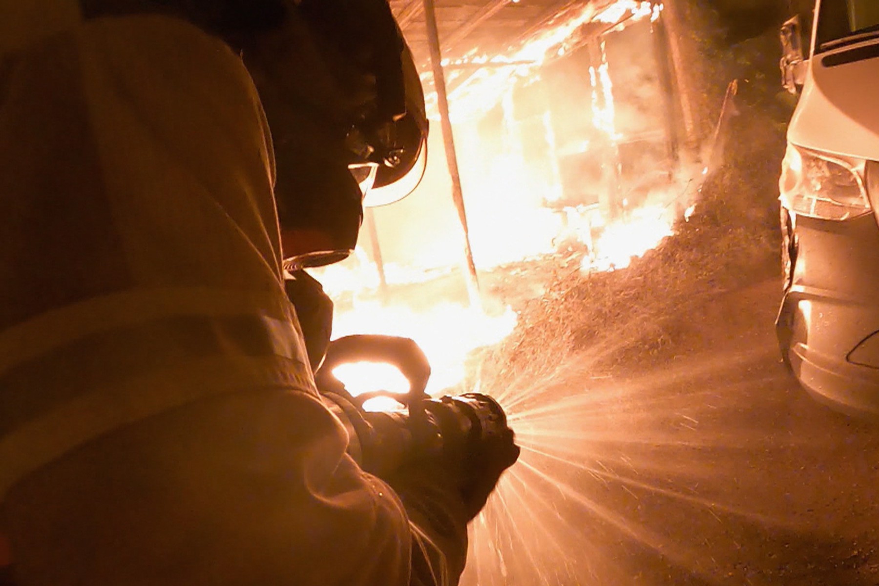 112 Feuerwehr im Einsatz